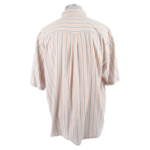 Sun River Wrinkle and Stain Resistant striped button front shirt Men's size XL - Picture 4 of 7